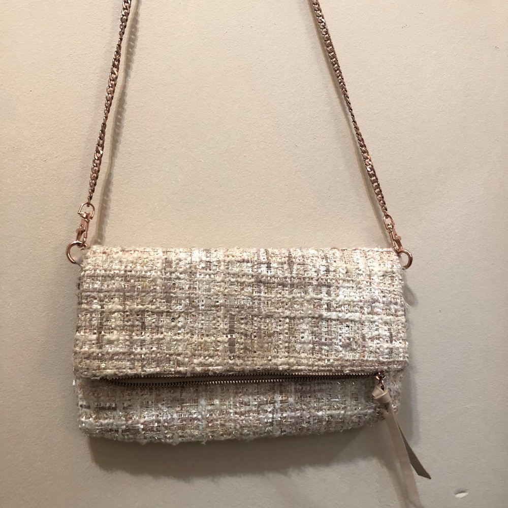 Tweed crossbody bag